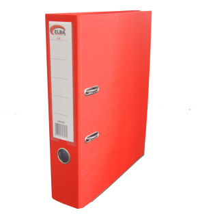 Elba Büro Klasör Geniş Plastik Kırmızı (1 Adet)
