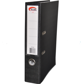 Elba Büro Klasör Geniş Plastik Siyah (1 Adet)