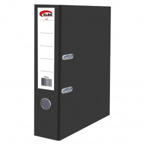 Elba Büro Klasör Geniş Plastik Siyah (1 Adet)