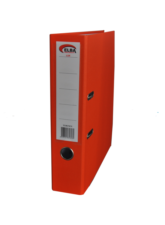 Elba Büro Klasör Geniş Plastik Turuncu (1 Adet)