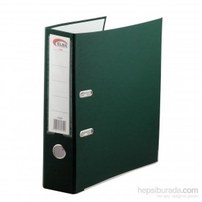 Elba Büro Klasör Geniş Plastik Yeşil (1 Adet)