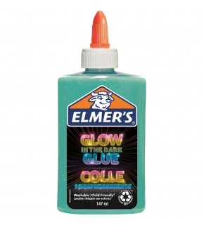 Elmers Karanlıkta Parlayan Yapıştırıcı 147 ML Mavi 2162078