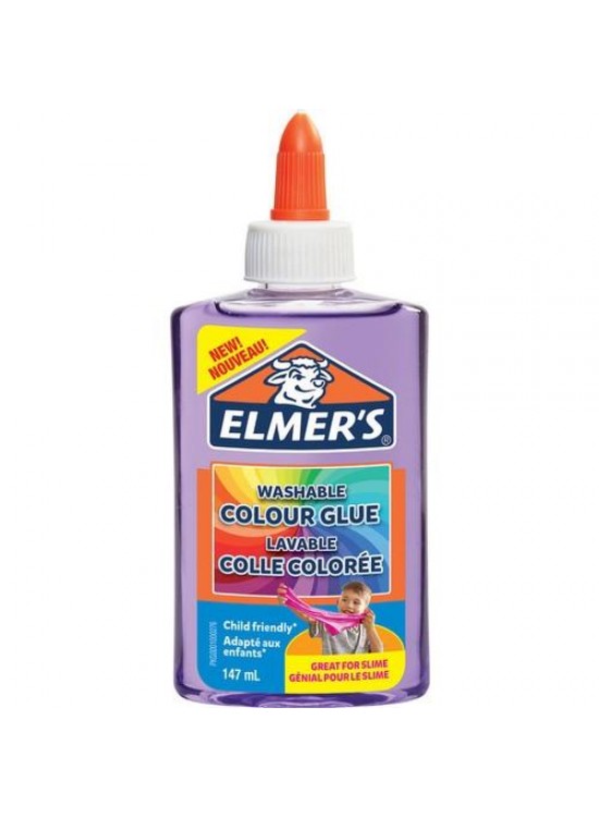Elmers Şeffaf Renkli Yapıştırıcı Mor 147 ML 2109488