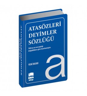 Ema Atasözleri-Deyimler Sözlüğü (biala Kapak) /Ema