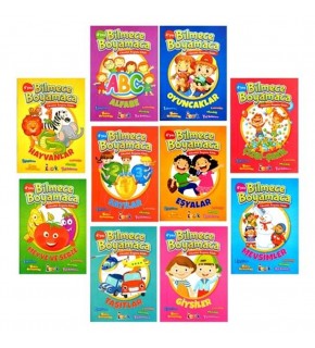 Ema Bilmece Boyamaca 10 Çeşit/Bıcırık