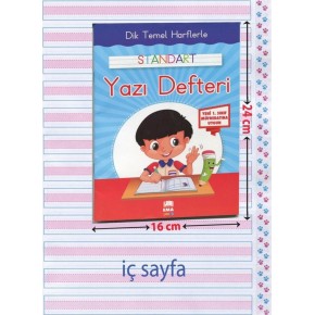 Ema Dik Temel Harflerle Yazı Defteri Ema çocuk