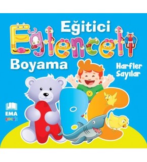 Ema Eğitici Eğl.Boyama-Harfler-Sayılar/Emaçocuk