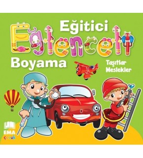 Ema Eğitici Eğl.Boyama-Taşıtlar-Meslekler