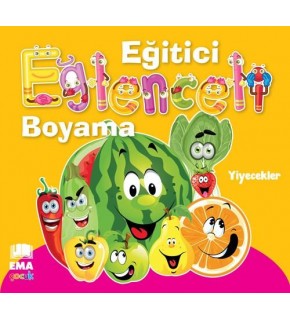 Ema Eğitici Eğl.Boyama-Yiyecekler