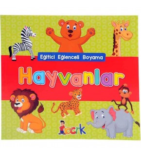 Ema Eğitici Eğlenceli Boyama Hayvanlar Bıcırık