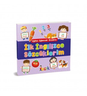 Ema Eğitici Eğlenceli Boyama_ilk İngilizce Sözcüklerim