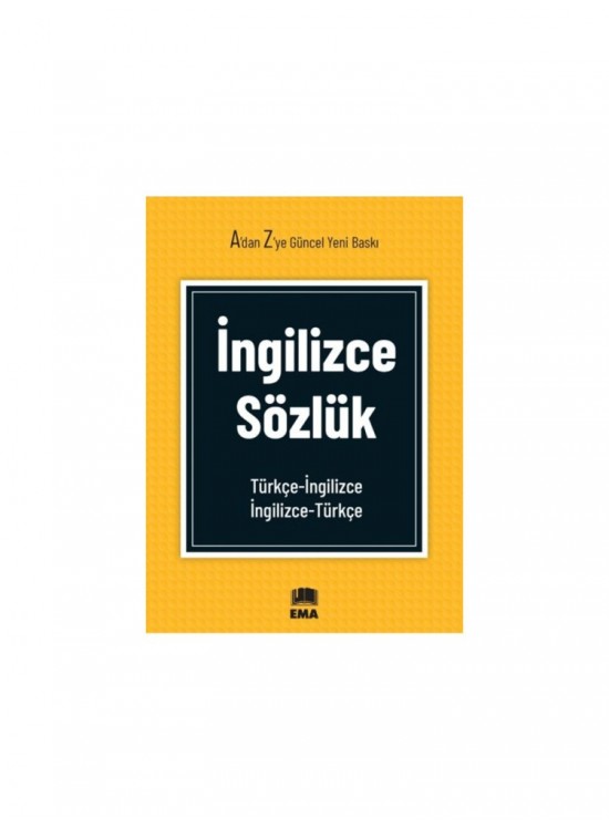 Ema İngilizce Sözlük (11,5*16 Cm)_Ortaokullar İçin /Ema