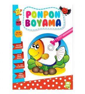 Ema Ponpon Boyama 4 Kitap