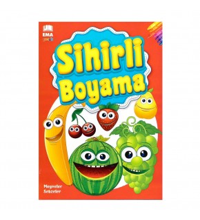 Ema Sihirli Boyama 4 Kitap