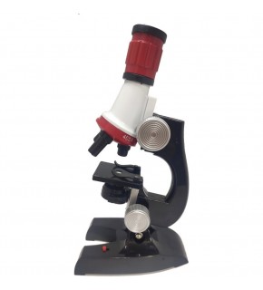 Emin Eğitici Mikroskop Seti 100x 400x 1200x Işıklı