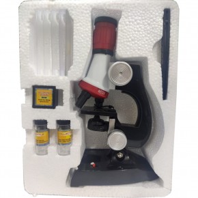 Emin Eğitici Mikroskop Seti 100x 400x 1200x Işıklı