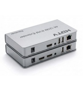 Enkado EKD-HE120KVM 4K 120 Metre HDMI USB KVM Extender