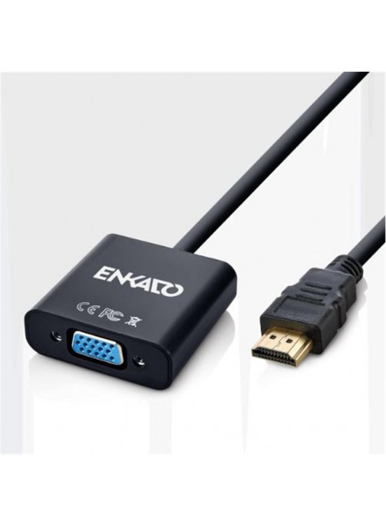 ENKADO EKD-HV10 HDMI TO 1080P VGA + AUDİO ADAPTER