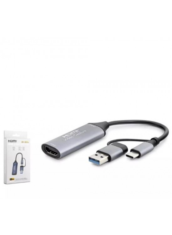 ENKADO EKD-TP46 TYPE-C+USB 3,0 TO HDMI VİDEO CAPTURE ENKADO EKD-TP46 TYPE-C+USB 3,0 TO HDMI VİDEO CAPTURE