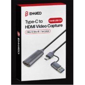 ENKADO EKD-TP46 TYPE-C+USB 3,0 TO HDMI VİDEO CAPTURE