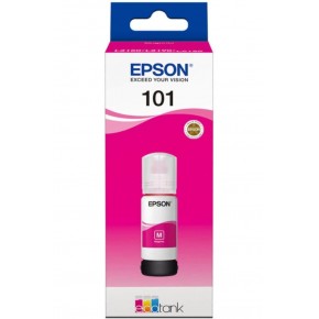 Epson 101 Magenta Kırmızı Şişe Mürekkep T03V34A L4150-4160-6160-6170-6190