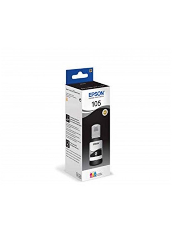 Epson 105 Black Siyah Şişe Mürekkep T00Q140 L7160-7180 Epson 105 Black Siyah Şişe Mürekkep T00Q140 L7160-7180