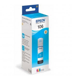 Epson 106 Cyan Mavi Şişe Mürekkep T00R240 L7160-7180