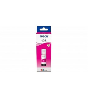 Epson 106 Magenta Kırmızı Şişe Mürekkep T00R340 L7160-7180