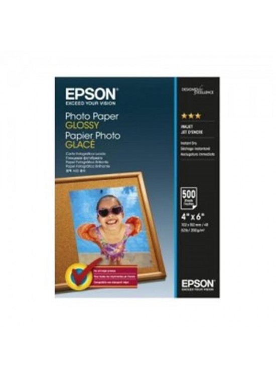 Epson 10x15 200Gram 500'lü Fotoğraf Kağıdı S042549 Epson 10x15 200Gram 500'lü Fotoğraf Kağıdı S042549
