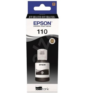 Epson 110 Black Siyah Şişe Mürekkep C13T03P14A