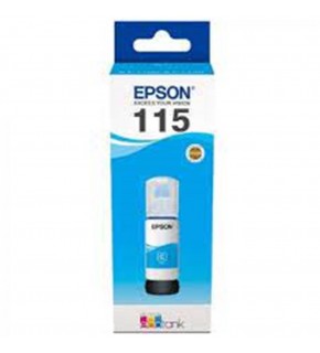Epson 115 Cyan Mavi Şişe Mürekkep T07D24A L8160-L8180