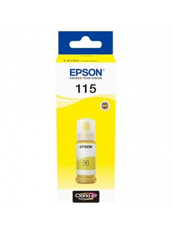 Epson 115 Yellow Sarıi Şişe Mürekkep T07D44A L8160-L8180