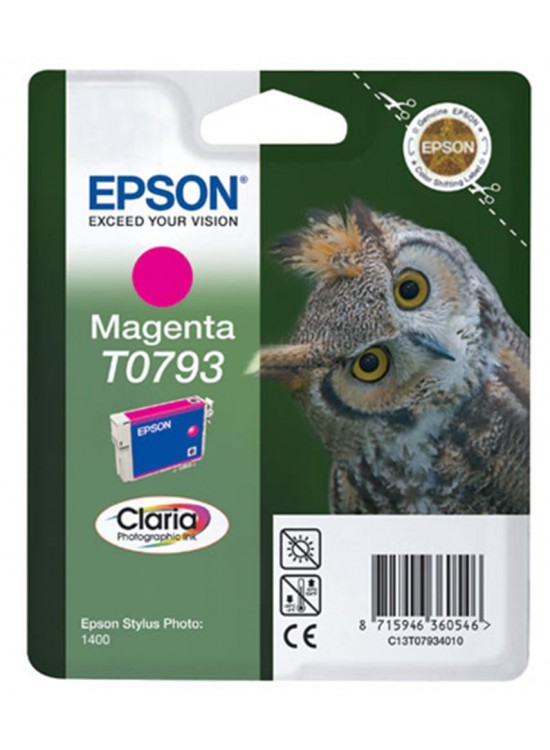 Epson 1400-P50 Magenta Kırmızı Mürekkep Kartuş T07934020 Epson 1400-P50 Magenta Kırmızı Mürekkep Kartuş T07934020