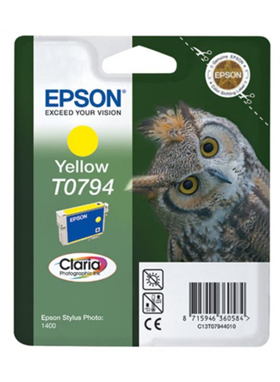 Epson 1400-P50 Yellow Sarı Mürekkep Kartuş T07944020