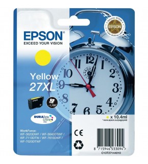 Epson 27XL Yellow Sarı Mürekkep Kartuş T27144012