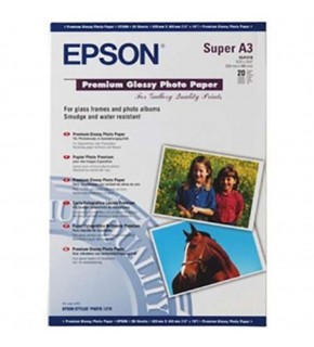 Epson A3+ 250Gram 20'li Premium Glossy Fotoğraf Kağıdı S041316