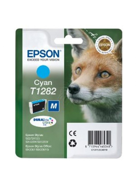 Epson BX305 SX125-425 Cyan Mavi Mürekkep Kartuş T12824022