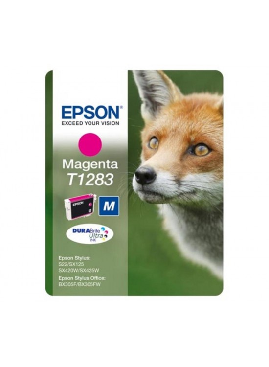 Epson BX305 SX125-425 Magenta Kırmızı Mürekkep Kartuş T12834022 Epson BX305 SX125-425 Magenta Kırmızı Mürekkep Kartuş T12834022