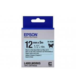 Epson LK-4WLN Beyaz Üzeri Mavi 12mm 9Metre Etiket