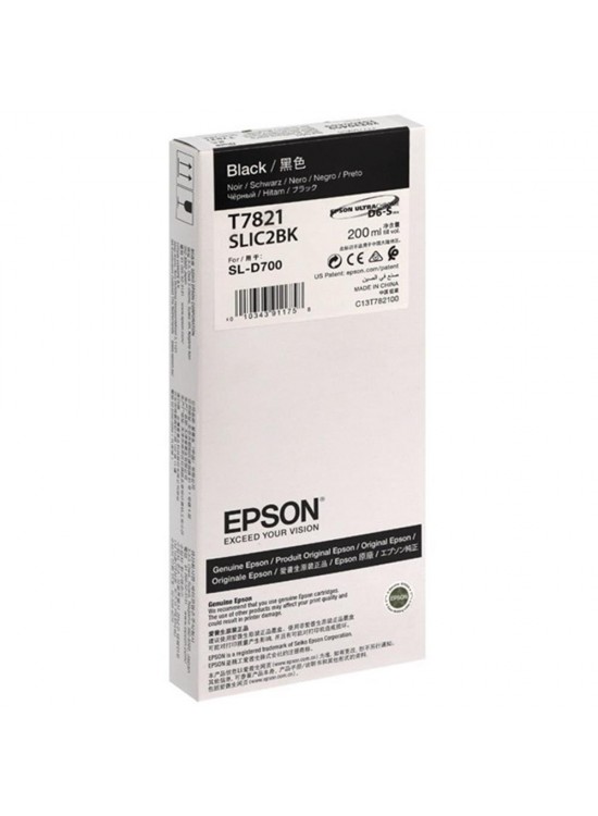 EPSON SURELAB SL-D700 BLACK MÜREKKEP C13T78210N EPSON SURELAB SL-D700 BLACK MÜREKKEP C13T78210N