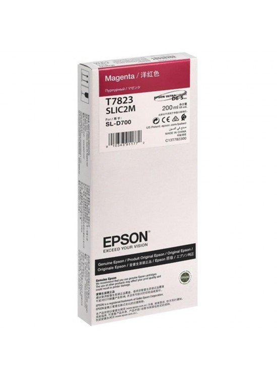 EPSON SURELAB SL-D700 MAGENTA MÜREKKEP C13T78230N EPSON SURELAB SL-D700 MAGENTA MÜREKKEP C13T78230N