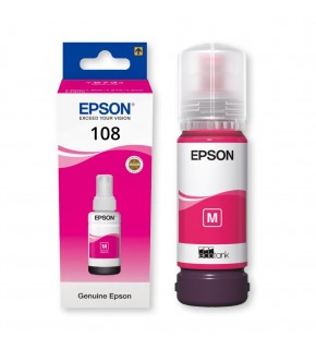 Epson 108  T09C3 Magenta Kırmızı Şişe Mürekkep T09C34A L18050-L8050