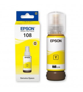 Epson 108 T09C4  Yellow Sarı Şişe Mürekkep T09C44A L18050-L8050