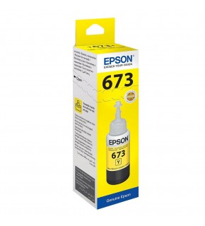 Epson T6734 Yellow Sarı Şişe Mürekkep T67344A