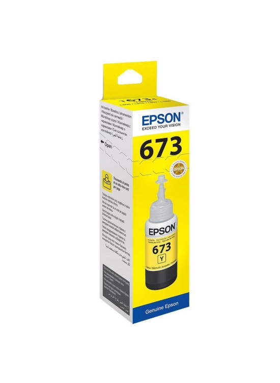 Epson T6734 Yellow Sarı Şişe Mürekkep T67344A