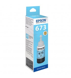 Epson T6735 Light Cyan Açık Mavi Şişe Mürekkep T67354A