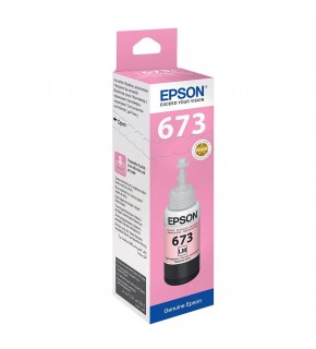 Epson T6736 Light Magenta Açık Kırmızı Şişe Mürekkep T67364A
