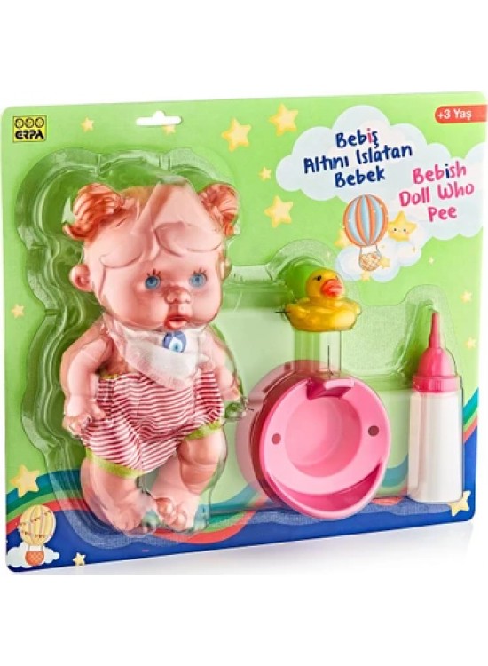 Erpa Kartelada Altını Islatan Bebiş Bebek Erpa Kartelada Altını Islatan Bebiş Bebek