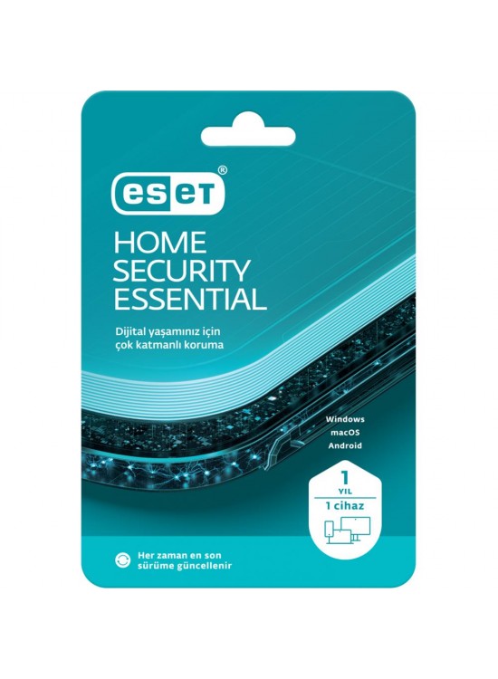 Eset Home Securıty Premıum 1 Kullanıcı 1 Yıl Box Kutu