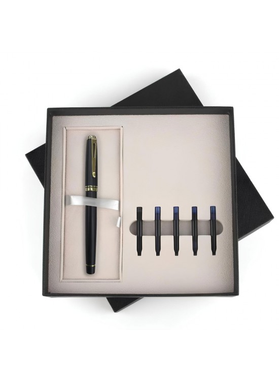 ESKİPAZAR SİYAH DOLMA KALEM SETİ